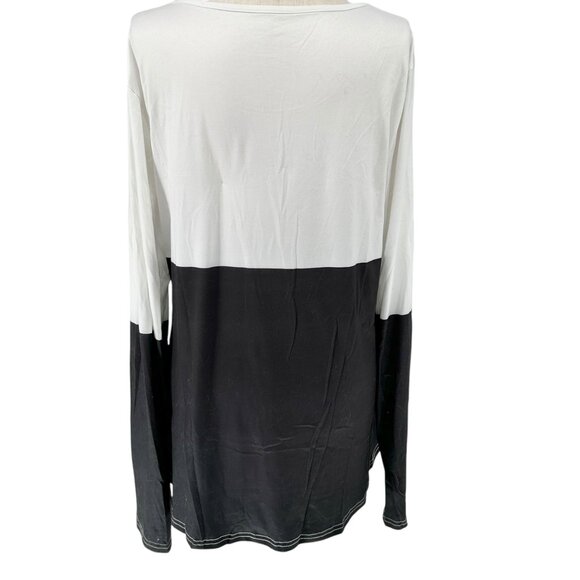 Snowman Tunic Top Womens US Size 22 (marked 5XL) LS Christmas Winter - Picture 5 of 8